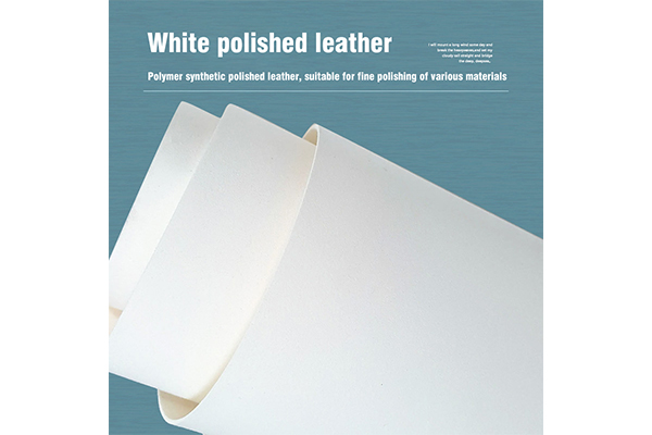 Polishing Cloth White Polished Leather